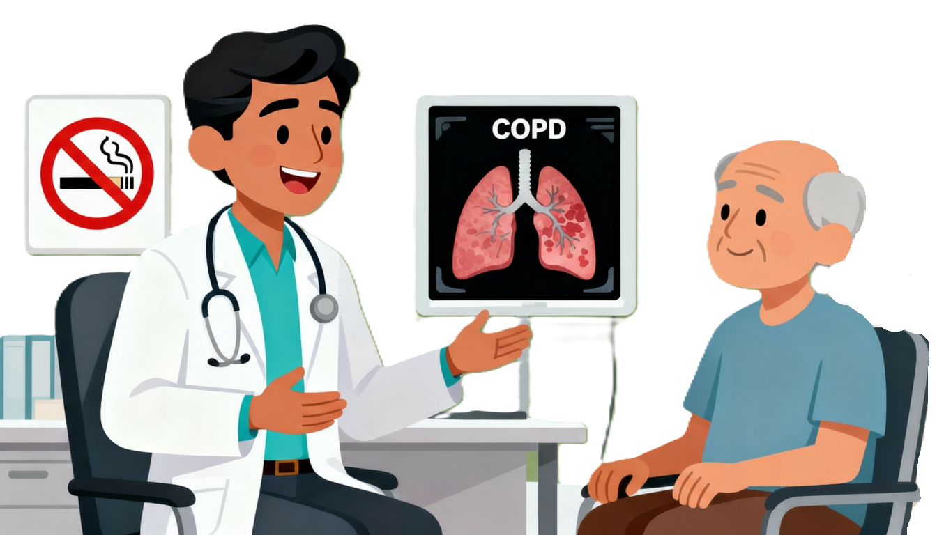 Expert COPD and Smoker’s Lung care at Shwasa Mitra Clinic, Bengaluru